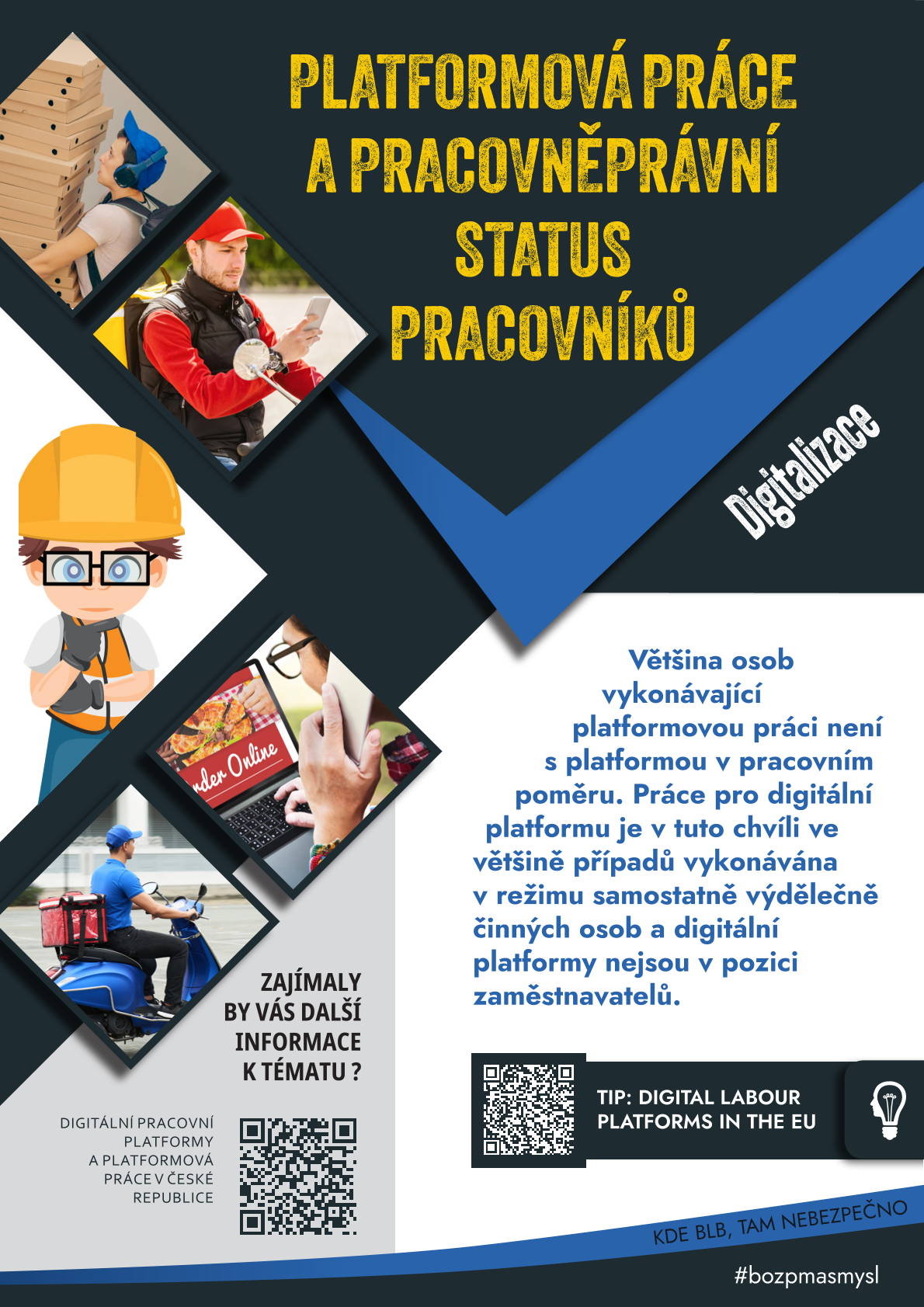 Platformová práce a pracovněprávní status pracovníků